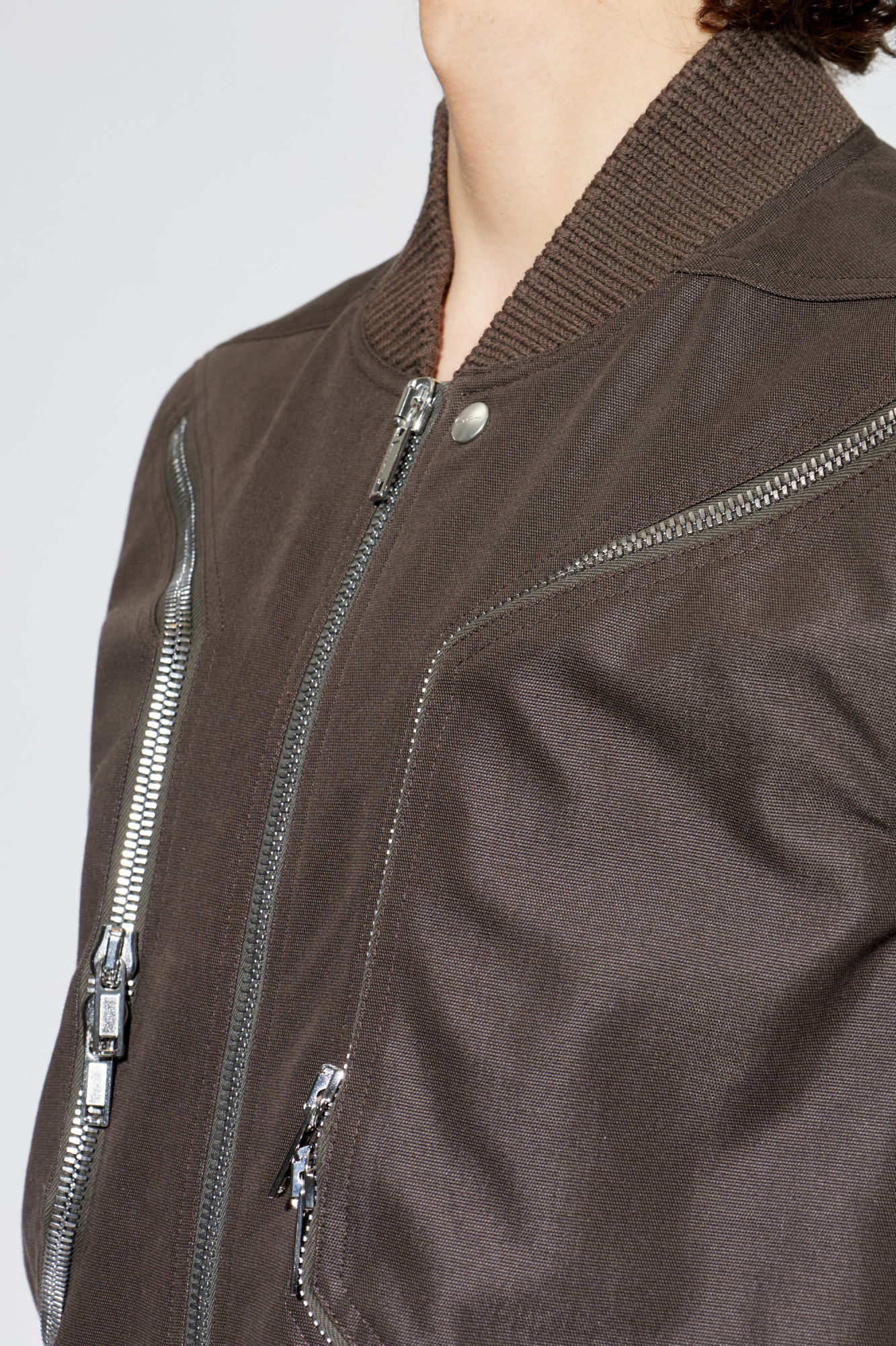 ブラッキー　リバースホロ Rick Owens Denim 'Bomber' jacket | Men's | Vitkac